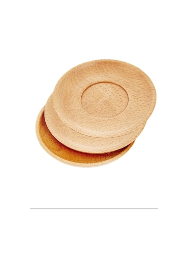 3'lü Kare Çay Tabağı Royaleks-yct03 Çok Renkli