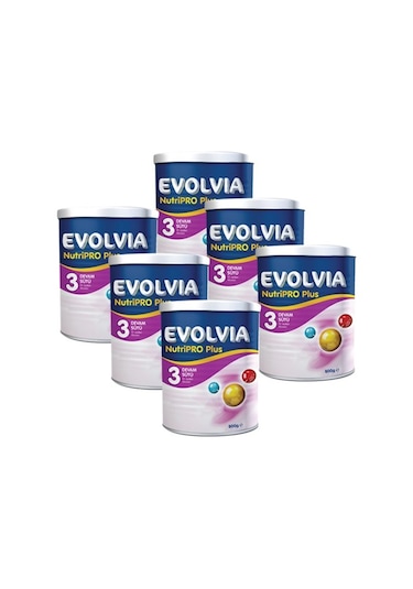 Evolvia Nutripro Plus 3 Devam Sütü 12+ Ay 6 X 800 G