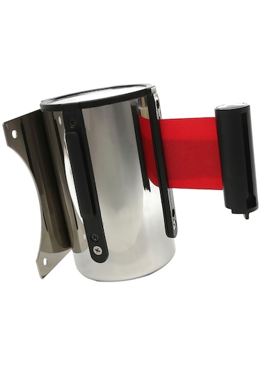 Suntek Stanchion Kuyruk Bariyer Duvara Monte 5m-kırmızı Kırmızı