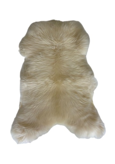 Üst Düzey Naturel Boyasız Medikal Özellikte Koyun Postu 100 X 65 Cm Beyaz