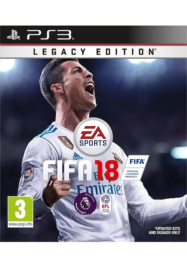 Fifa 18 Legacy Edition PS3 Oyun