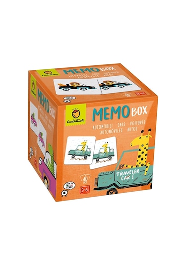 Hafıza Oyunu - Otomobiller Canlı Renkler