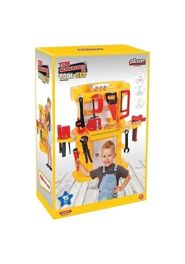 Pilsan Ayaklı Oyuncak Tamir Seti 03 538