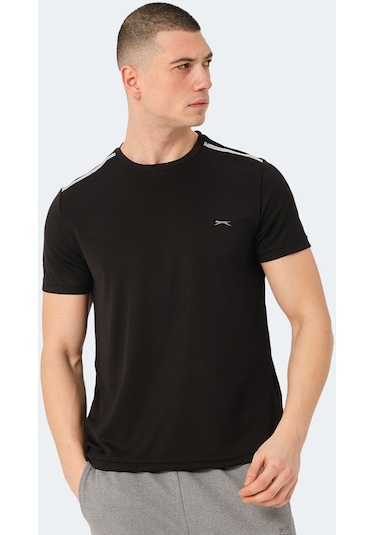 Slazenger READ IN Erkek  Siyah Tişört