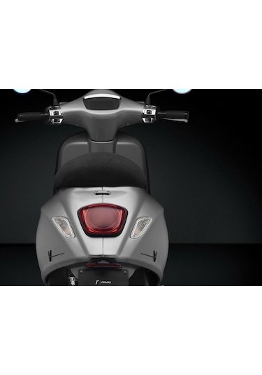 Vespa GTS-GTV Amblem Yan Panel *Siyah* / RIZOMA