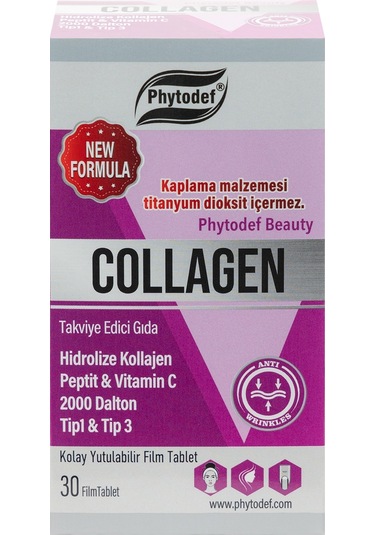 Phytodef Kolajen + Vitamin C 30 Tablet