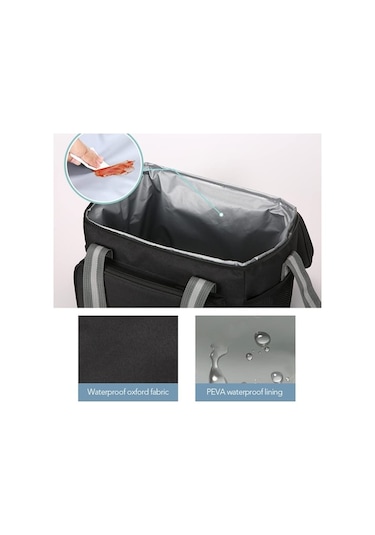 Jzcat- Lechnical 15l Soğutucu Çanta Seyahat Yürüyüşü Plaj Piknik Siyah