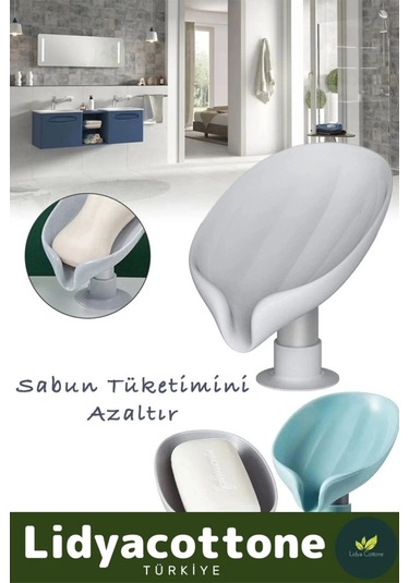 Özel Tasarım Tezgah Üstü Mutfak Banyo Bulaşık Lavabo Vantuzlu Su Tutmaz Giderli Katı Sabunluk Çok Renkli