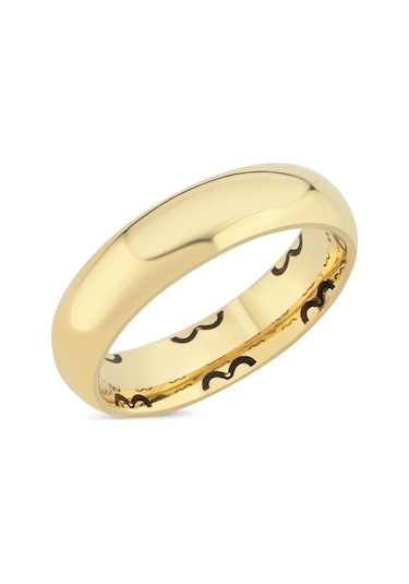 Altın Alyans Klasik 5mm Bayan T12740 Renkli