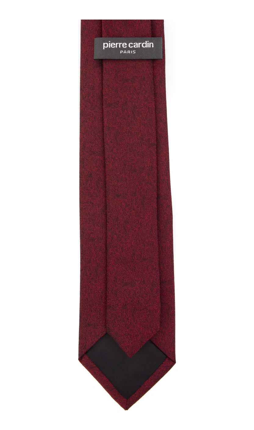 Pierre Cardin Erkek Bordo Kravat 50319184-900 Bordo