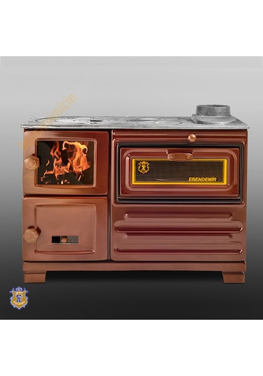 Erendemir Majolik Kuzine Şömine Döküm Soba Ek104f-D