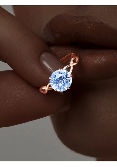 Asj Altın Bayan Yüzük 925 Gümüş 197601225 Pembe