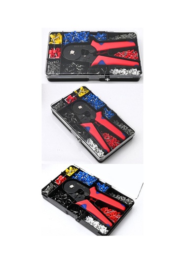 Sıkma Pensesi Hsc8 6-4a Boru Terminali Zarif Saklama Kutusu