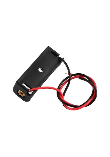 Robizstore-Tekli 1 Li 18650 Pil Yuvası Kablolu Tutucu 3.7V Pil Şarj Kutusu