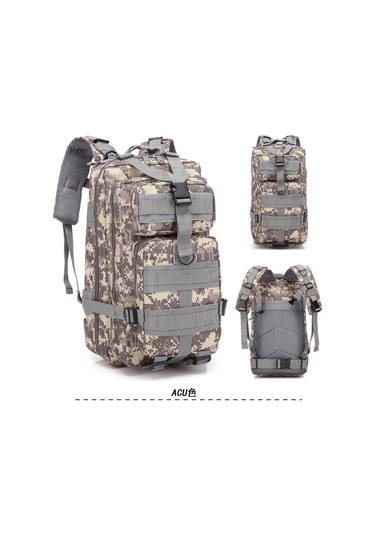 Ccgloball Kamuflaj Sırt Çantası Yürüyüş Kros Kamp Açık Dağcılık Çantası Taktik Sırt Çantası Acu Rengi