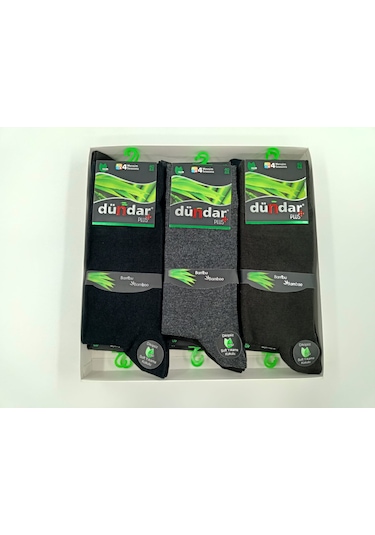 Dündar Bambu Çorap Çok Renkli