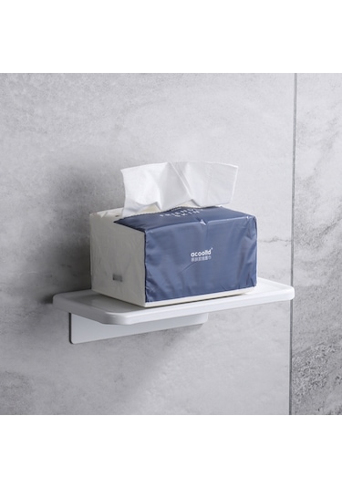 Yunboo Banyo Alüminyum Kağıt Torbası Tutucu - Modern Minimalist Tasarım, Delme Yok Kurulum, Telefon Tutucu Özelliği, Korozyona Dayanıklı, Beyaz Renk G Modeli Diğer