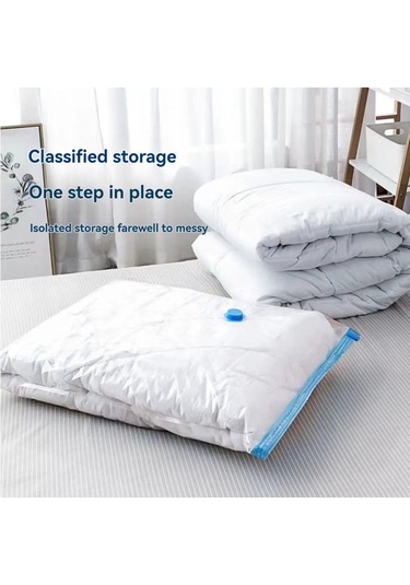 Padalink 13'lü Vakumlu Depolama Çantı Seti: 5 Orta, 5 Büyük, 2 Extra Büyük Boy + El Pompa - Giysi Ve Ev Eşyalarını Kompresleyerek Saklama Şeffaf