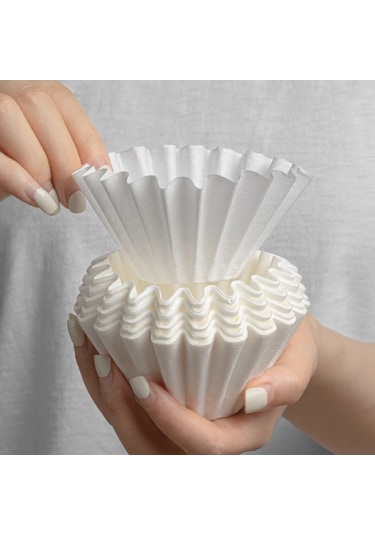 50pcs Pour Over Coffee Filter Papers 50 Sheets Fits B75 Coffee