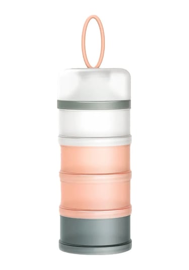 Xindoker Taşınabilir Bebek Besleme Çözümü: 4 Katmanlı Pp Malzeme Süt Tozu Saklama Kabı