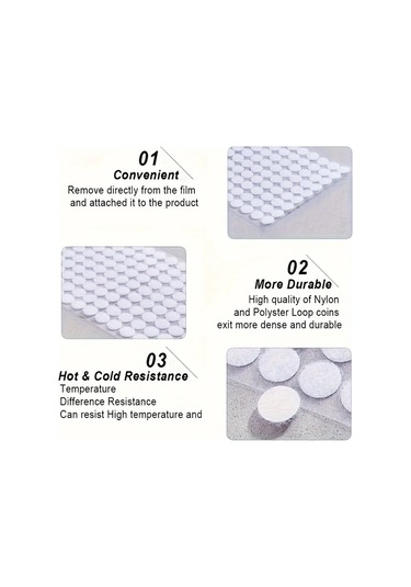 Willowhaven 15mm 100 Çift Yuvarlak Nokta Bandı Kendinden Yapışkanlı Nokta Bant