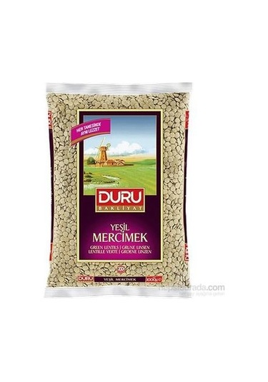DURU YESIL MERCIMEK 1 KG
