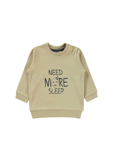 Civil Baby Kız Bebek Sweatshirt 6-18 Ay Sütlü Kahve 193519360y21-6 Sütlü Kahve