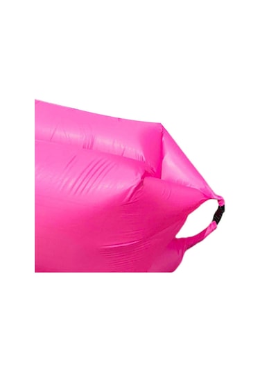 Suntek Şişme Hava Şezlong Kanepe Taşınabilir Kırmızı-gül Kırmızı