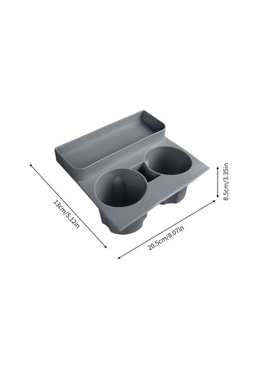 Monyee Tesla Model 3/y İçin Silikon Bardak Tutucu Takımı - Depolama Özelliği İle Pembe Araç İç Dekorasyon Aksesuarı