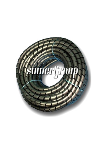 Sumergroup Kablo Sarma Toplama Spirali 40Mm Siyah 25 M