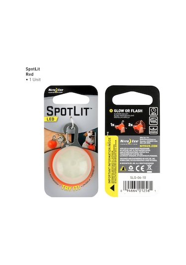 Nite Ize Spotlit Karabina Led Güvenlik Işığı Mavi