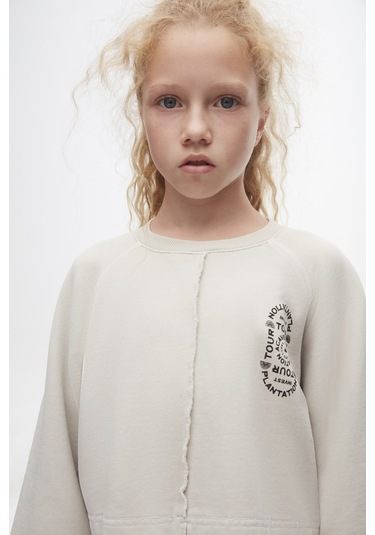 Nk Kids Kız Çocuk Sweatshirt 37816 Gri