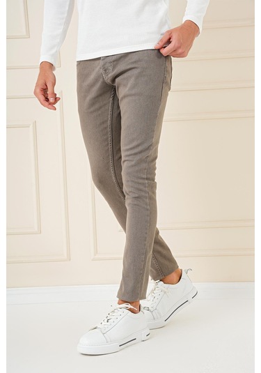 Denim Pnt 124 Haki Jean Pantolon Haki