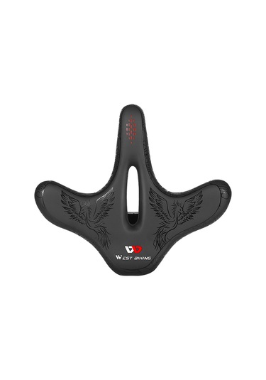 Suntek Mtb Bisiklet Minderi Dolgulu Ekstra Anka-kuşu-deseni Siyah