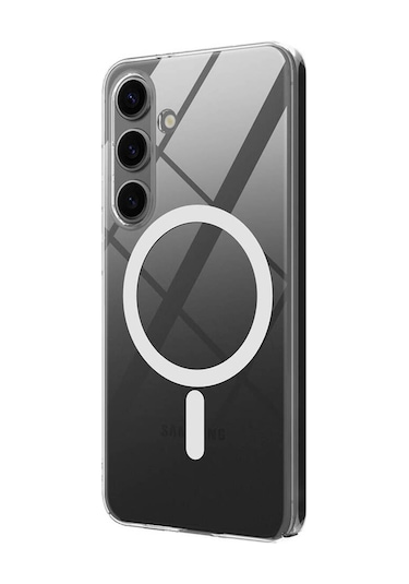 Galaxy Uyumlu S24 Plus Kılıf Kamera Korumalı Magsafe Sert Pc Porto Kapak