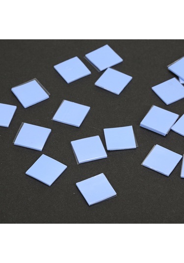 Yaleker 20 Adet 15x15x1.0mm Isıl İzolasyon Silikon Yastık - Cpu, Ekran Kartı, Led Ve Laptop Soğutucu - Yüksek Isıiletkenliği 6w/mk - Esnek Ve Sıkıştırılabilir Diğer