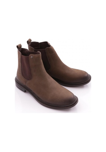 Dgn 9205 Erkek Klasik Bot Haki Nubuk