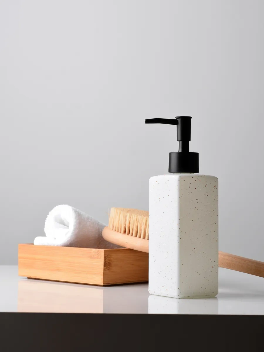 Solıx Beyaz Sıvı Sabun Dağıtıcı Seti 420680636 Beyaz