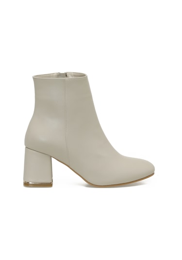 Butigo 21k-256 5pr Bej Kadın Topuklu Bot 000000000102054667 Bej