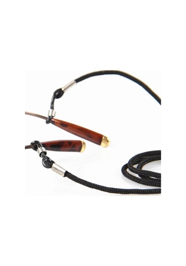 Gözlük Askısı Boyun Kordonu Spor Gözlükleri Güneş Gözlüğü Halat Tutucu Dize Siyah