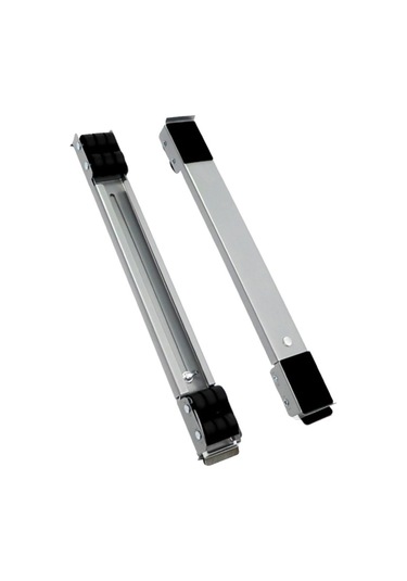 Çift Mobilya Hareketli Parantezler Cihaz Kaydırıcıları Kilitleme Tekerlekleri Çamaşır Makinesi Buzdolabı Dondurucu Rastgele Beyaz - Altın