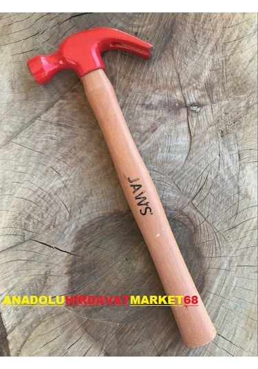 Jaws Mini Ahşap Saplı Çatal Çekiç 300Gr Çatal Agız Çekiç
