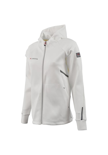 Cresta Outdoor Reflektör Baskılı Kapüşonlu Kadın Hafif Ceket
