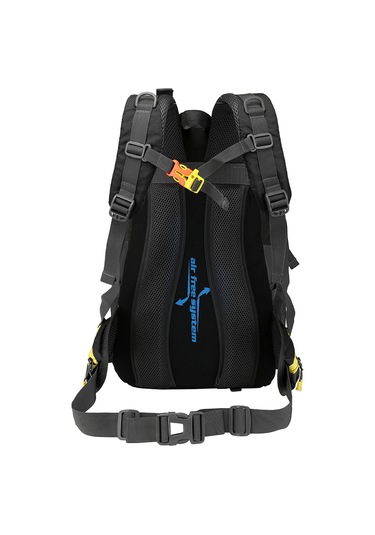 Padalink 40l Hacimli Dayanıklı Seyahat Sırt Çantası - Hafif Ve Kompakt Tasarım Siyah Siyah