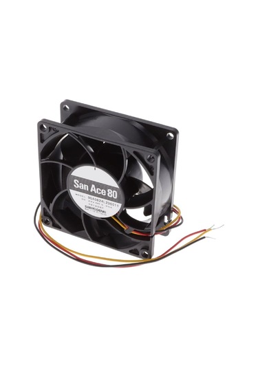 Sanyo 9ga0824l2d0011 ,80x32mm 24vdc 40-cfm 3-kablo Fan