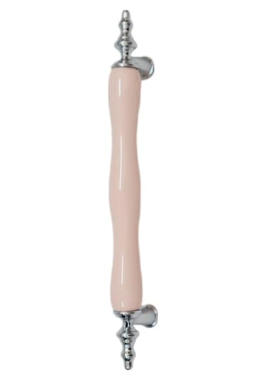 Vanni Porselen Pembe Kom Ayak 96 mm Kulp ( 2 ADET )