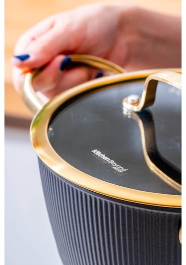 Ultimate Pro 7 Parça Tencere Seti - Siyah