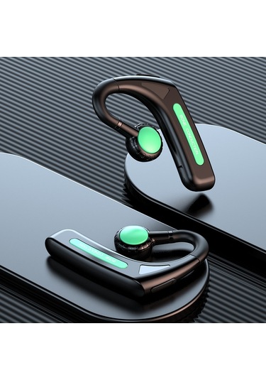 M-618 Kemik İletimli Asılı Kulak Stereo Bluetooth Kulaklık Yeşil