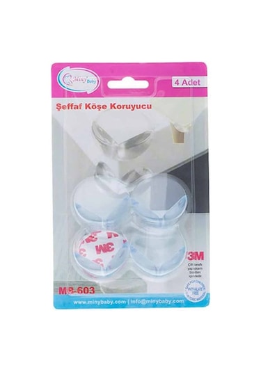 Miny Baby Şefaf Köşe Koruyucu