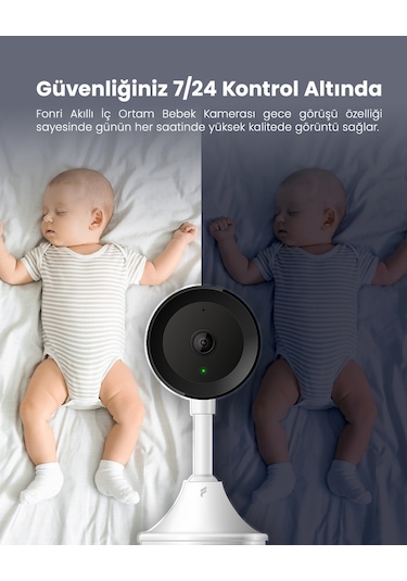 Fonri Akıllı Çocuk Ve Bebek Kamerası Uzaktan Kontrol